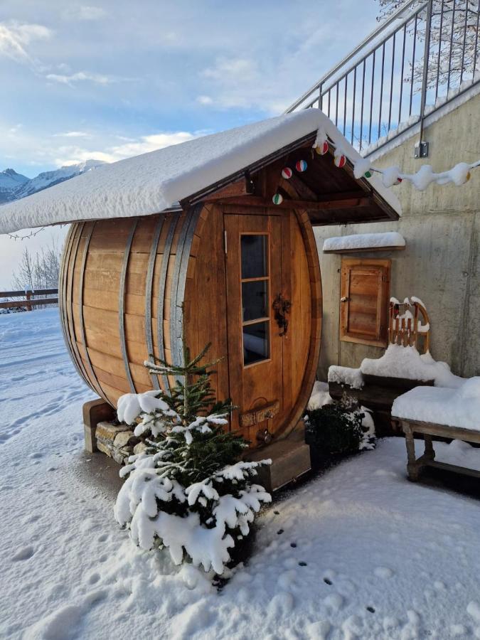 Chalet Diognysos B&B, Boutique Hotel & Wellness Crans-Montana Exterior foto