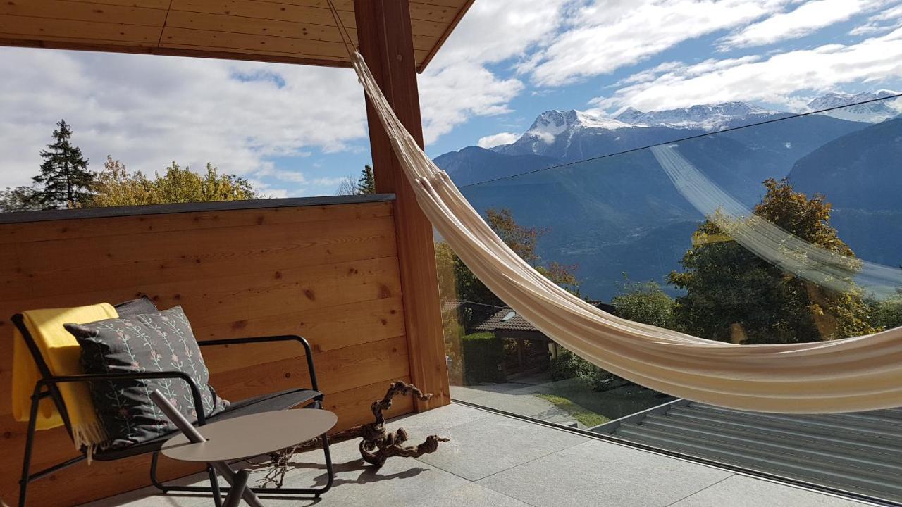 Chalet Diognysos B&B, Boutique Hotel & Wellness Crans-Montana Exterior foto
