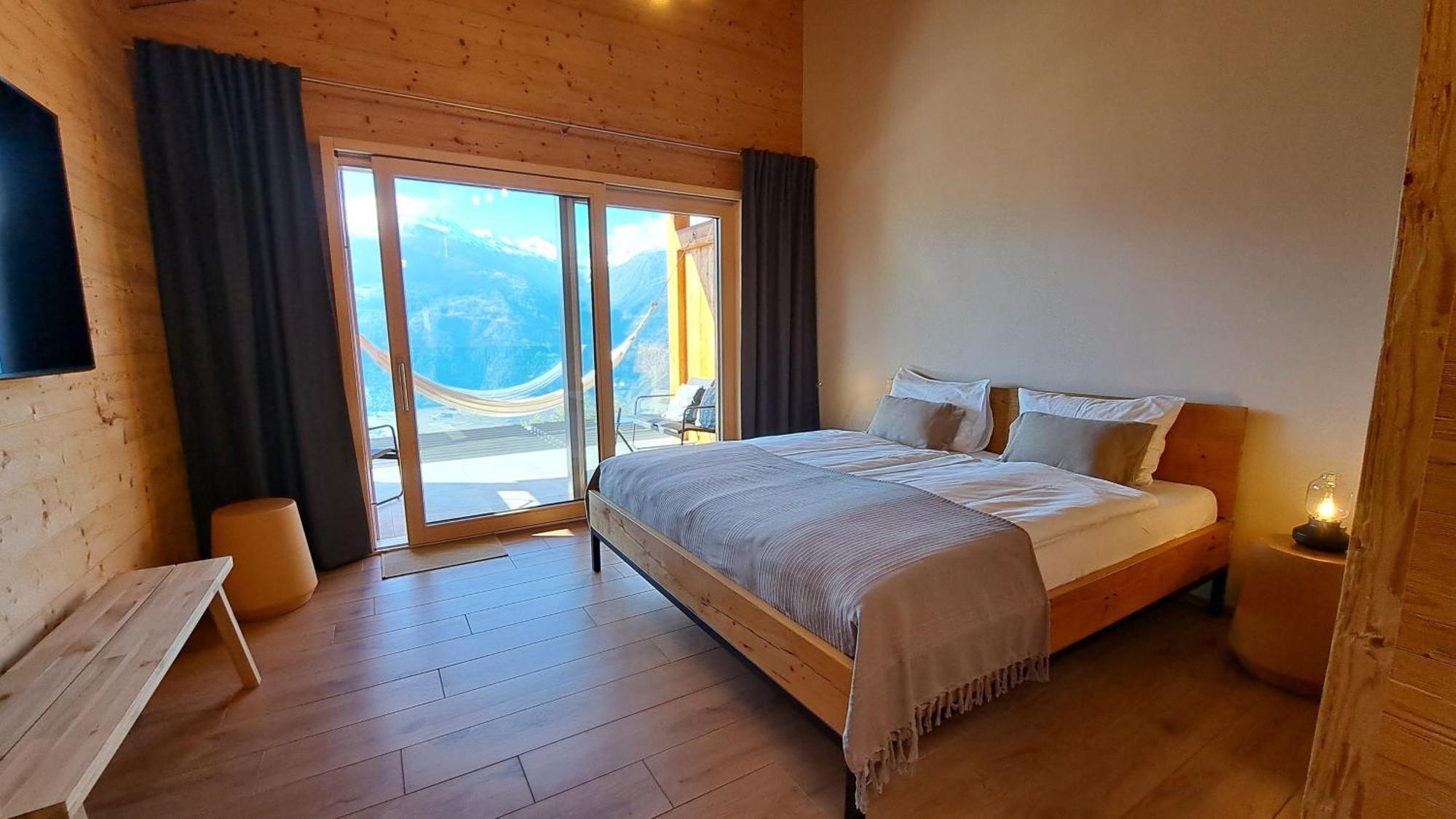 Chalet Diognysos B&B, Boutique Hotel & Wellness Crans-Montana Exterior foto